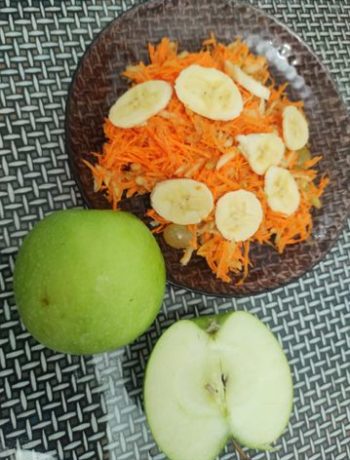 Фруктовый салатик для детей – пошаговый рецепт