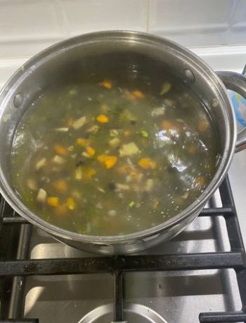 Легкий овощной суп с шампиньонами на воде – пошаговый рецепт