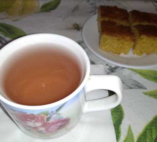 Ароматный чай с вербеной лимонной и розой – пошаговый рецепт
