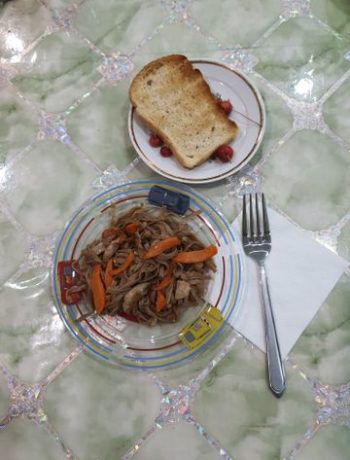 Гречневая лапша с мясом – пошаговый рецепт
