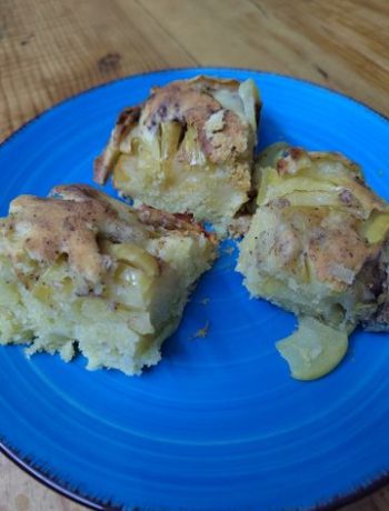 Пирог с яблоками на кефире – пошаговый рецепт