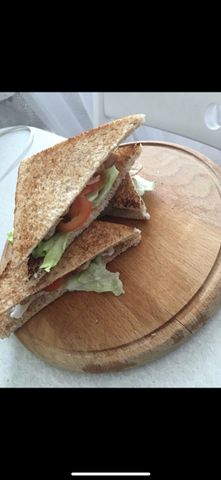 Сэндвич со свежими овощами к чаю – пошаговый рецепт