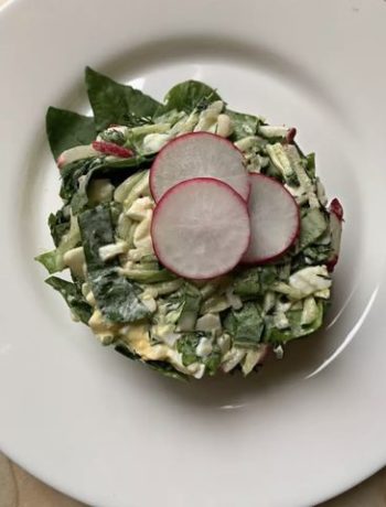 Щавелевый салат – пошаговый рецепт