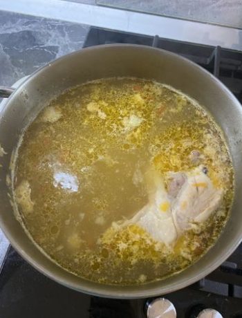 Куриный бульон с чечевицей – пошаговый рецепт