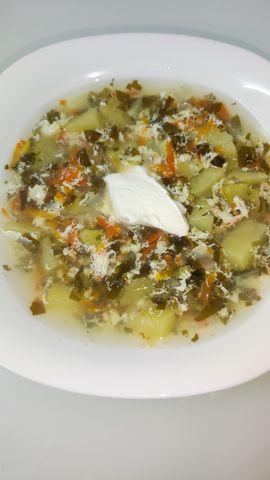 Суп со щавелем и овощами – пошаговый рецепт
