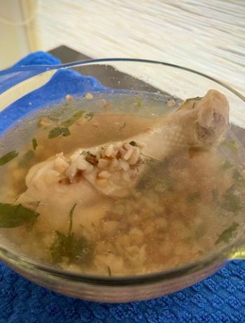 Гречневый суп с курочкой – пошаговый рецепт
