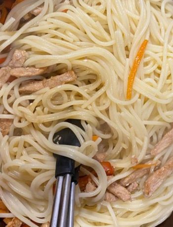 Спагетти в стиле вок – пошаговый рецепт