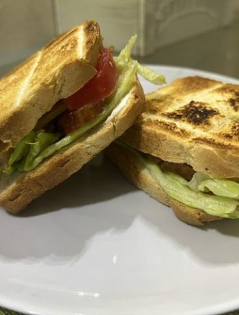 Сэндвич «Весенний» – пошаговый рецепт