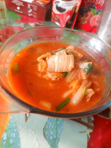 Суп «Кимчи тиге» – пошаговый рецепт