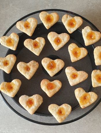 Печенье с джемом на творожном тесте – пошаговый рецепт