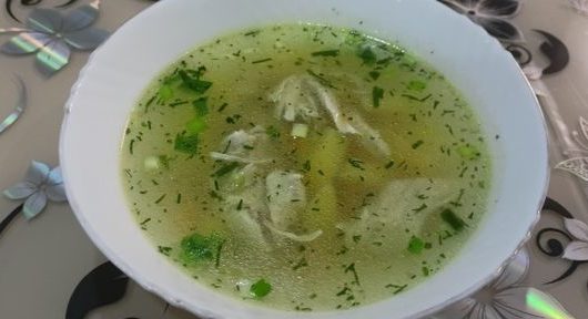 Суп куриный с овощами и зеленью – пошаговый рецепт