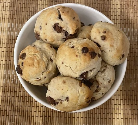 Печенье с апельсиновой цедрой и шоколадом – пошаговый рецепт