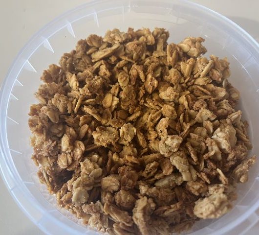 Хрустящие арахисовые мюсли по домашнему рецепту – пошаговый рецепт