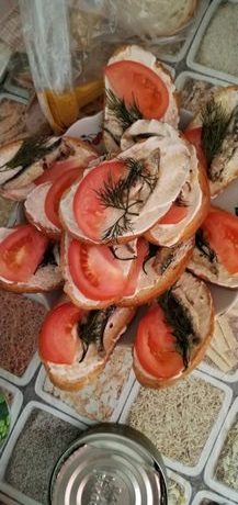 Бутерброды со шпротами на белом хлебе – пошаговый рецепт