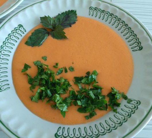 Холодный томатный суп «Гаспачо» – пошаговый рецепт