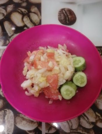 Салат картофельный с помидорами – пошаговый рецепт