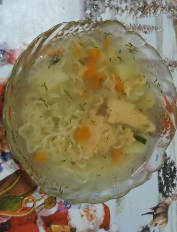 Рыбный суп из горбуши и макарон быстрого приготовления – пошаговый рецепт