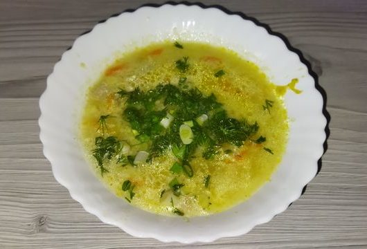 Суп с клецками из рисовой муки и куркумы – пошаговый рецепт