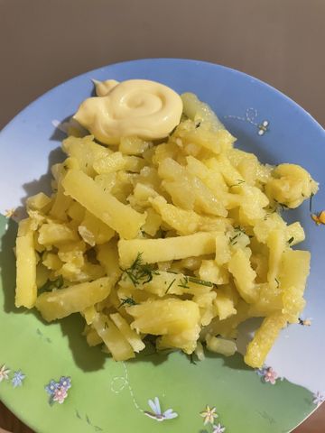 Жареная картошка с укропом – пошаговый рецепт