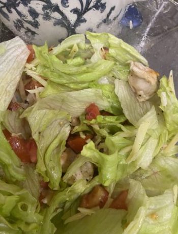 Салат из курицы и пармезана – пошаговый рецепт