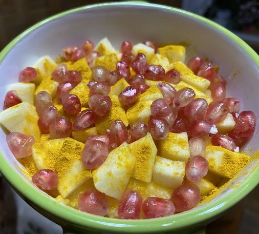 Кукурузная каша с фруктами – пошаговый рецепт
