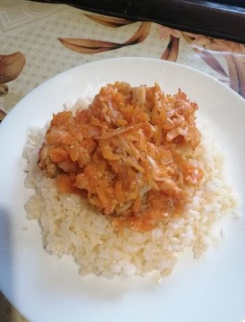 Рыбка под маринадом с рисом – пошаговый рецепт