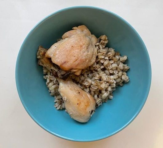 Перловая каша с курицей в рукаве – пошаговый рецепт