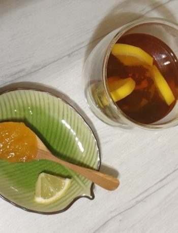 Лимонно-имбирный чай – пошаговый рецепт