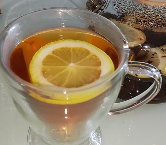 Ароматный чай с лимоном и сахаром – пошаговый рецепт