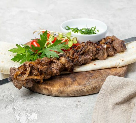 Шашлык из говядины с кефиром – пошаговый рецепт