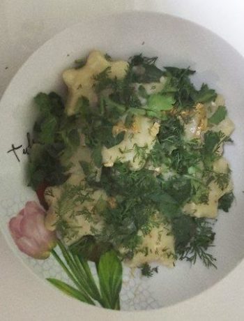 Постные галушки из картофельного пюре с зеленью – пошаговый рецепт