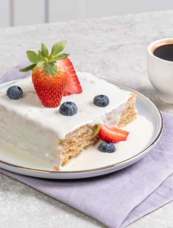 Крем для торта из сметаны и сгущенки – пошаговый рецепт