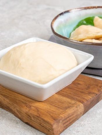 Заварное тесто для вареников на кипятке – пошаговый рецепт