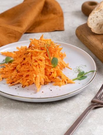 Салат из моркови с майонезом и чесноком – пошаговый рецепт