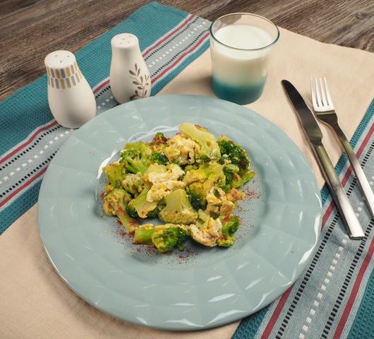Брокколи с яйцом – пошаговый рецепт