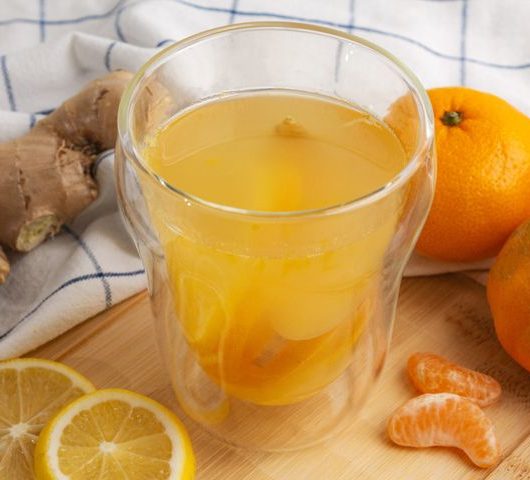 Напиток с мандаринами и имбирем – пошаговый рецепт
