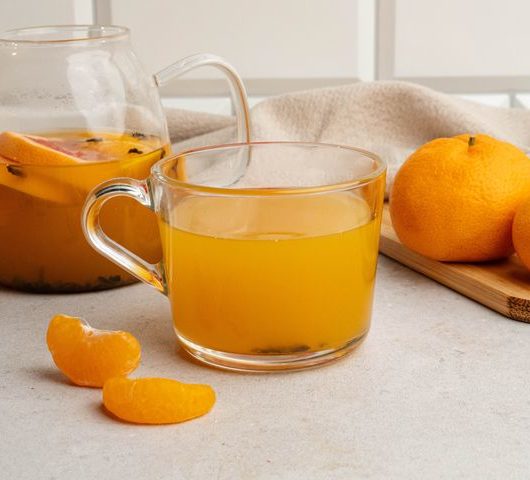 Апельсиновый чай с мандарином – пошаговый рецепт