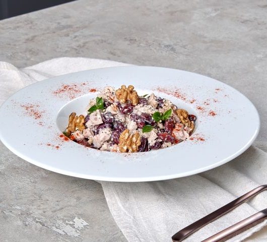 ПП салат с консервированной красной фасолью – пошаговый рецепт
