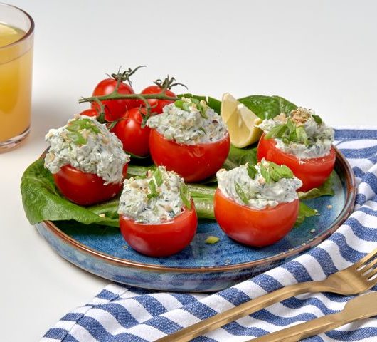 Простые фаршированные помидоры – пошаговый рецепт