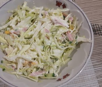 Нежный салат «Витаминный» – пошаговый рецепт