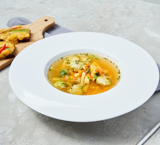 Суп из кукурузы с брюссельской капустой – пошаговый рецепт