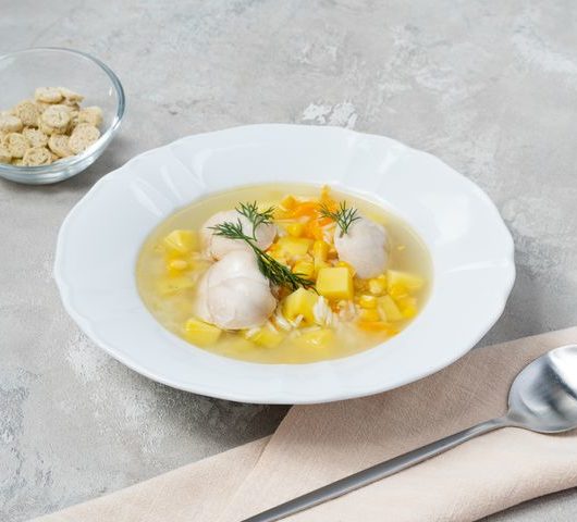 Суп с кукурузой на курином бульоне – пошаговый рецепт
