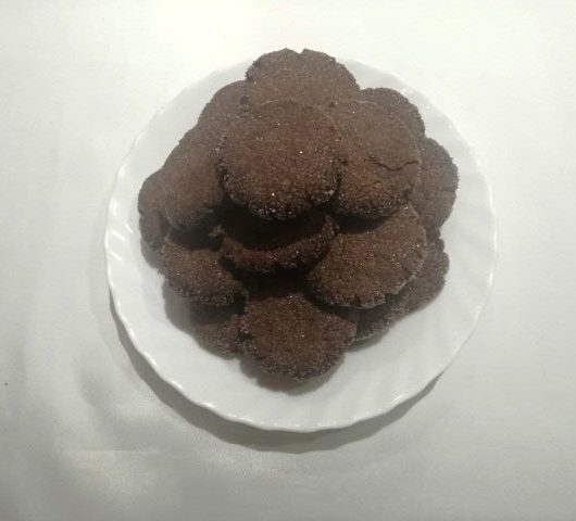 Шоколадное печенье на арахисовой пасте