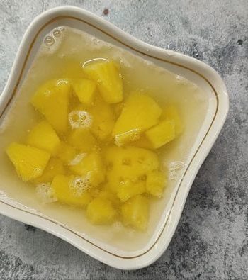 Ароматное желе из ананасового сока – пошаговый рецепт