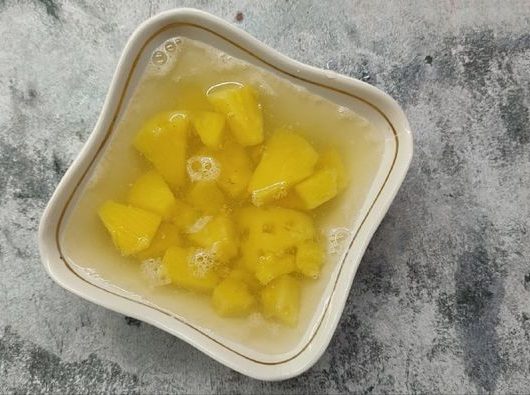 Ароматное желе из ананасового сока – пошаговый рецепт