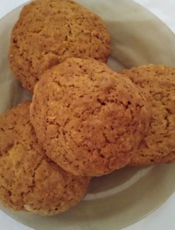 Домашнее овсяное печенье с медом и кокосовой стружкой – пошаговый рецепт