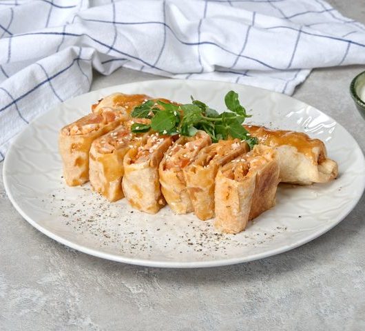 Рулетики с кукурузой и сыром маасдам – пошаговый рецепт