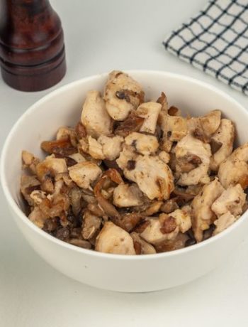 Куриное филе с грибами – пошаговый рецепт
