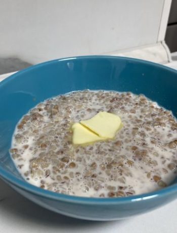 Гречневая каша на молоке «Вкус детства» – пошаговый рецепт