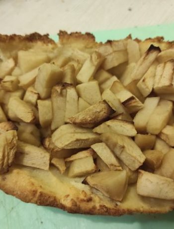 Яблочный пирог на творожном тесте – пошаговый рецепт
